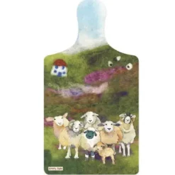 Emma Ball Felted Sheep Large Chopping Board