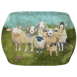 Emma Ball Felted Sheep Melamine Medium Tray
