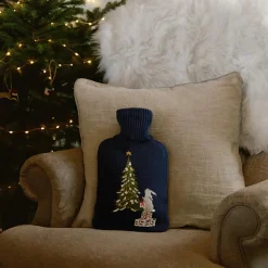 Sophie Allport Festive Foreat Knitted Statement Hot Water Bottle