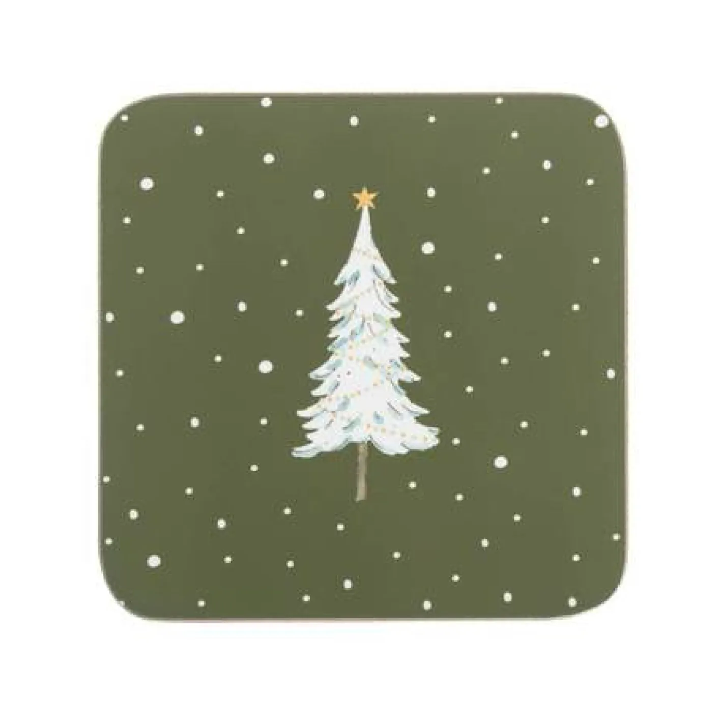 Sophie Allport Festive Forest Coasters- Set of 4