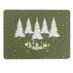 Sophie Allport Festive Forest Placemats- Set of 4