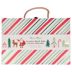 Meri Meri Festive Village Wooden Advent Calendar