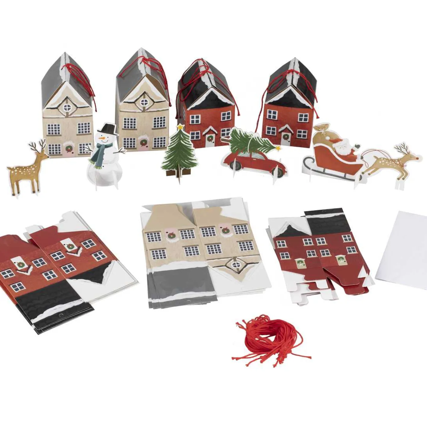 Ginger Ray Fill Your Own Christmas Advent Calendar Boxes