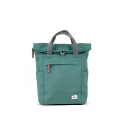 Ori London Finchley A Sage Recycled Canvas Backpack- Small