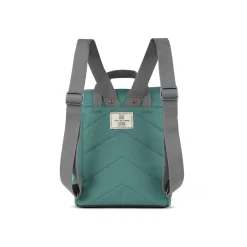 Ori London Finchley A Sage Recycled Canvas Backpack- Small