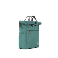 Ori London Finchley A Sage Recycled Canvas Backpack- Small