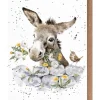Wrendale Designs 'Fine and Dandy' Donkey Greetings Card