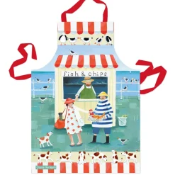 Emma Ball Fish & Chips Cotton Apron
