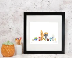 Corinne Alexander Fish & Chips Print by