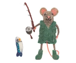 Sew Heart Felt Fishing Felt Mouse