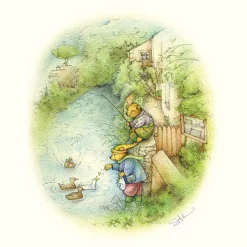 Moongazer Cards Fishing Greeting Card