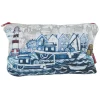 Emma Ball Fishing Village Zipped Pouch