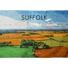 Town Towels Flatlands of Suffolk Tea Towel