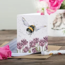 Wrendale Designs 'Flight of the Bumblebee' Bee Enclosure Card