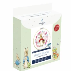 The Crafty Kit Co. Flopsy Goes Blackberry Picking Embroidery Kit