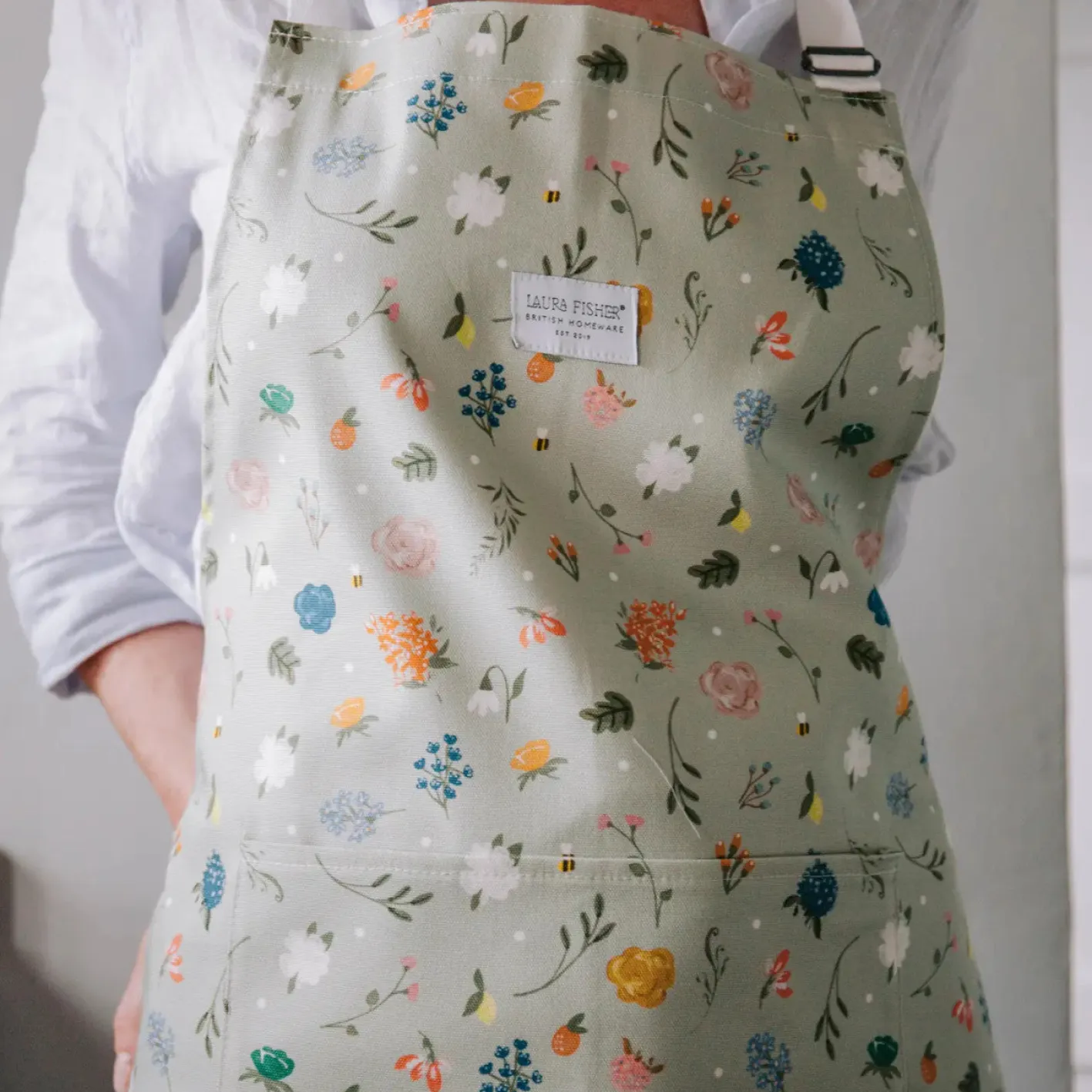 Laura Fisher Floral Meadow Apron