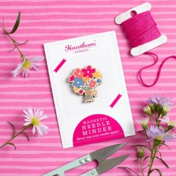 Hawthorn Handmade Flower Posey Magnetic Needle Holder