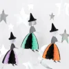 Meri Meri Flying Honeycomb Witch Decorations