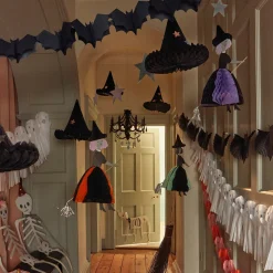 Meri Meri Flying Honeycomb Witch Decorations