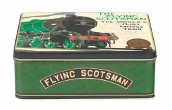 Elite Tins Flying Scotsman Deep Rectangular Tin