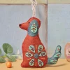 Corinne Lapierre Folk Dog Felt Craft Mini Kit