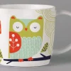 Repeat Repeat Folkland Barn Owl Mug - White