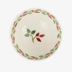 Emma Bridgewater Folk Rosehip French Bowl