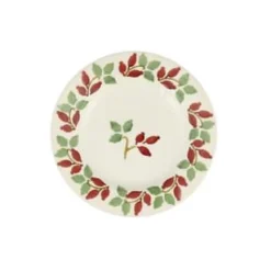 Emma Bridgewater Folk Rosehip 6 1/2 inch plate