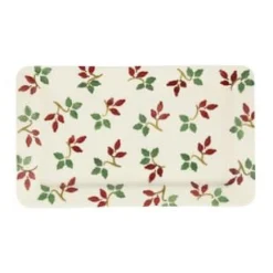 Emma Bridgewater Folk Rosehip Medium Oblong Plate
