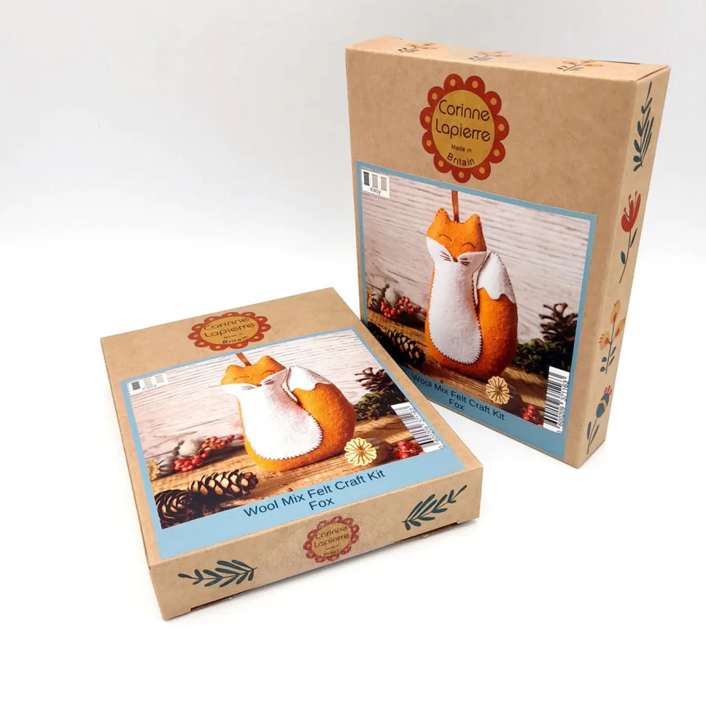 Corinne Lapierre Fox Felt Craft Mini Kit