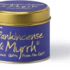 Lily-Flame Frankincense & Myrrh Scented Candle