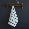 Sweet William French Bulldog Tea Towel