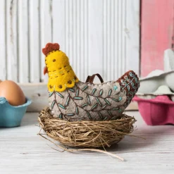Corinne Lapierre French Hen Felt Craft Mini Kit
