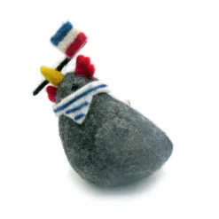 Amica Felt French Hen Felt Decoration