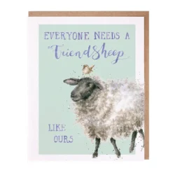 Wrendale Designs 'Friendsheep' Sheep Greetings Card