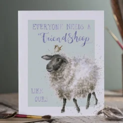 Wrendale Designs 'Friendsheep' Sheep Greetings Card