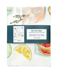 Corinne Alexander 2023 G & T Tea Towel by