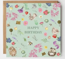 West Country Designs Garden Companions Birthday Card