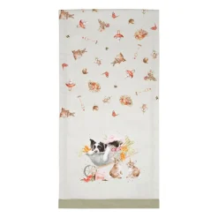 Wrendale Designs 'Garden Friends' Garden Animals Table Runner