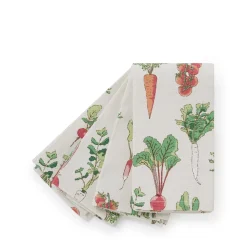 Sophie Allport Garden Vegetables Napkins - Set of 4