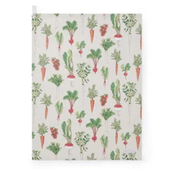 Sophie Allport Garden Vegetable Tea Towel by