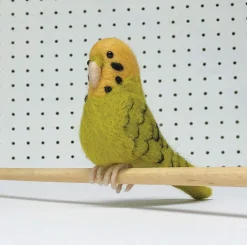 Bergin & Bath Gertrude the Green Budgie Needle Felting Kit