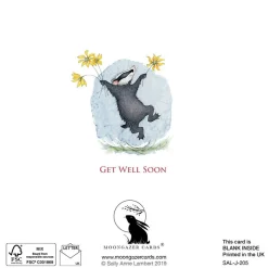 Moongazer Cards Get Well Soon Greeting Card