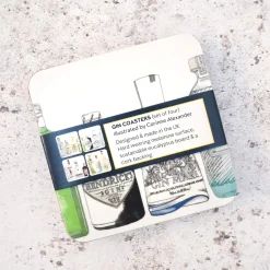 Corinne Alexander Gin Coaster Set by