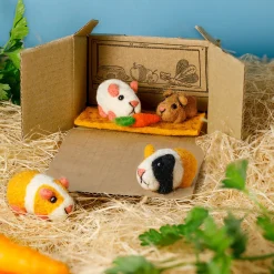 Sew Heart Felt Ginger & Baby Squeak Guinea Pig Set