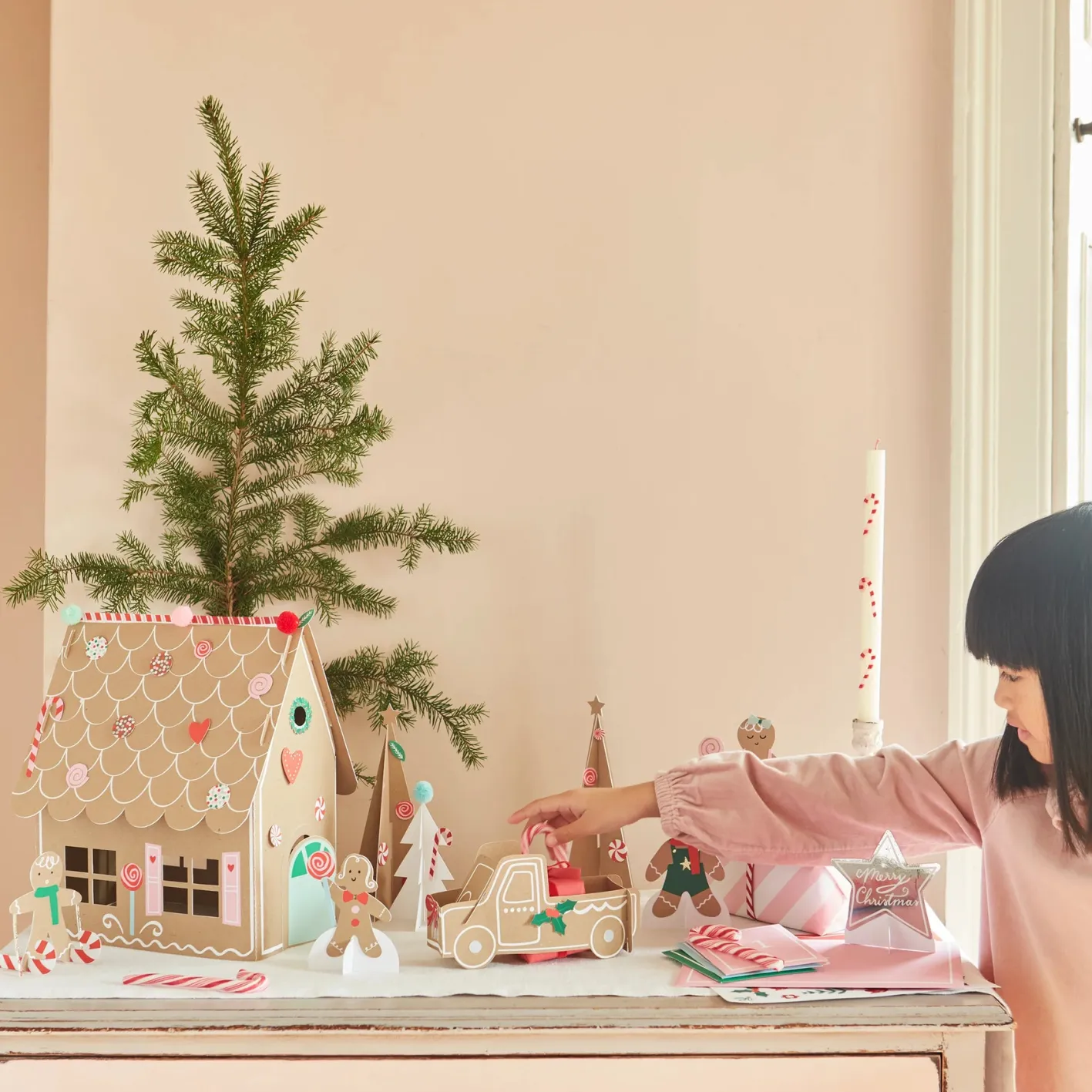 Meri Meri Gingerbread Sticker Advent Calendar