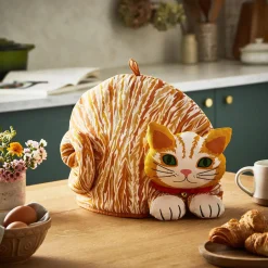 Ulster Weavers Ginger Cat Shaped Tea Cosy