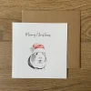 Katherine Sheard Designs Ginny Guinea Pig Christmas Greetings Card