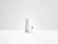 Helen Beard Girl and Two Dogs Jug