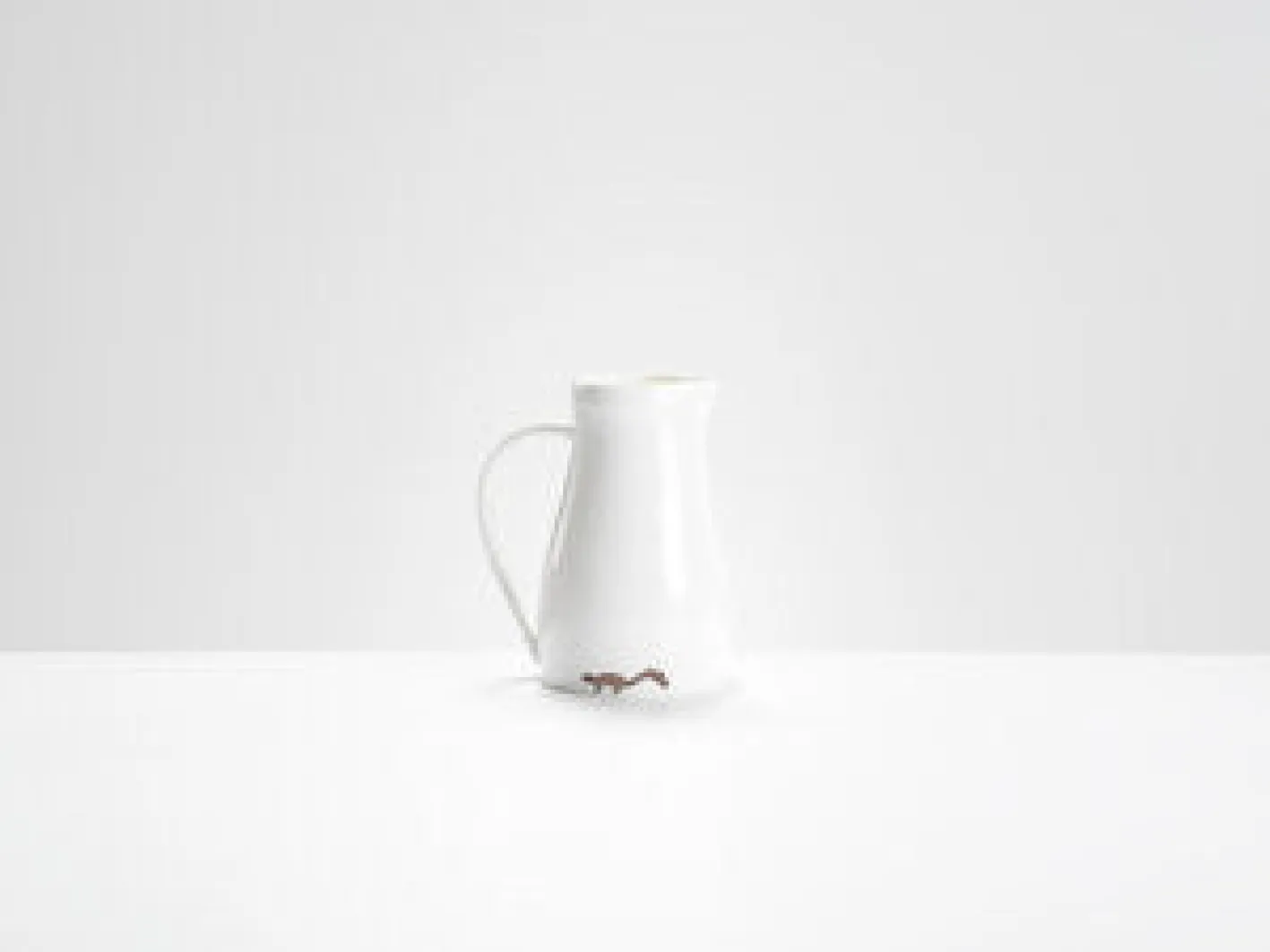 Helen Beard Girl and Two Dogs Jug